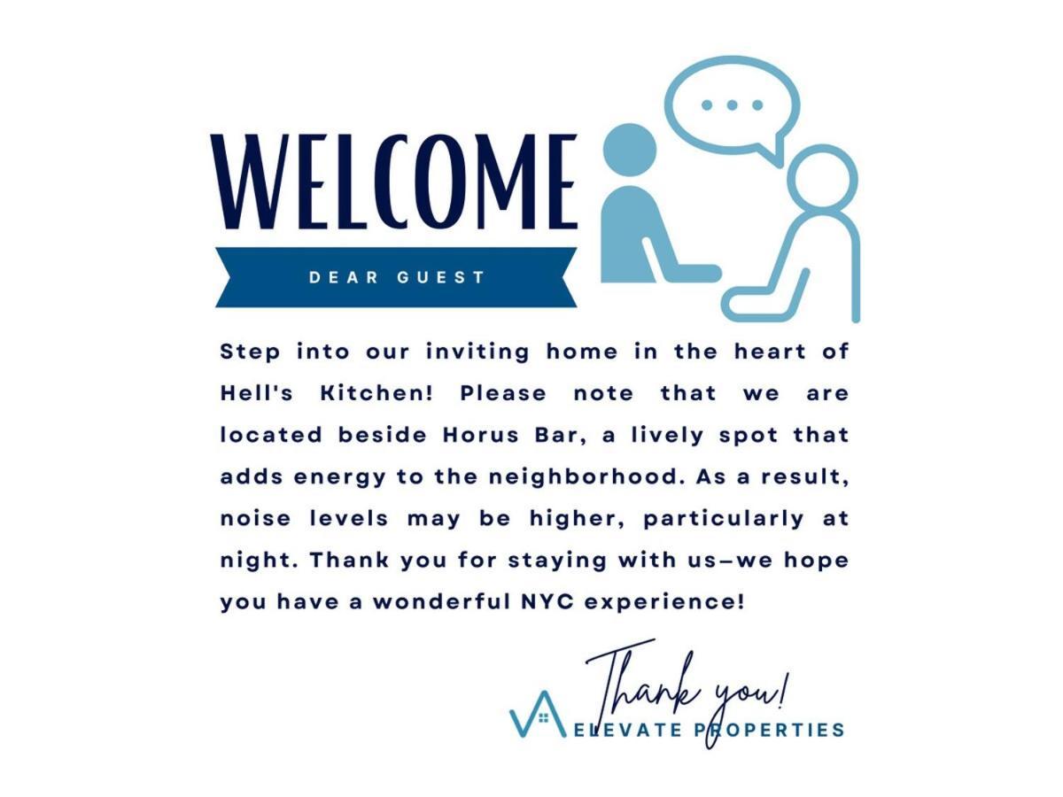 Elevate Apartment At Times Square - Cozy Studio In Times Square And Nearby Restaurants New York Kültér fotó